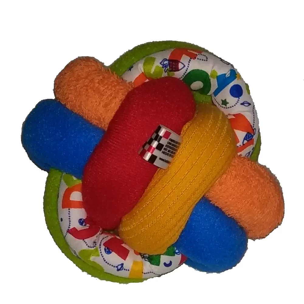 Bola nudos de colores sonajero para bebes de 4 a 7 meses 6 Bola nudos de colores sonajero para bebés La Bola nudos de colores sonajero para bebés es un juguete de estimulación temprana para bebes de 4 a 7 meses, que le ayudara a estimular la motricidad fina, el tacto y el oído.